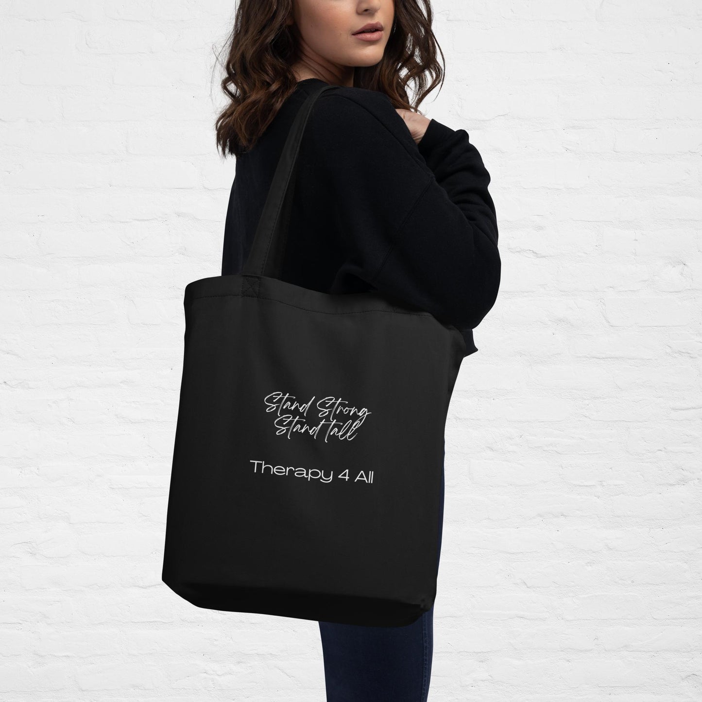 Stand Strong Statement Organic Cotton Tote Bag